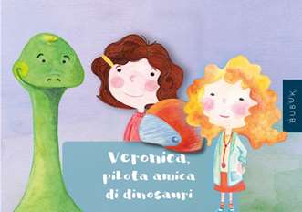 Bubuk libro personalizzato di Veronica, Pilota amico
di dinosauri